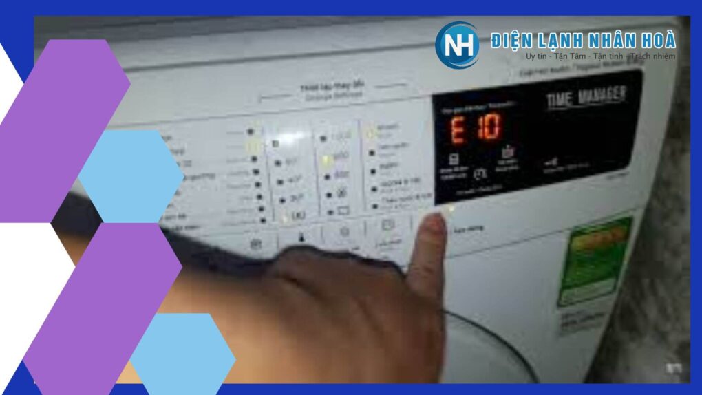 Lỗi E10 Máy Giặt Electrolux