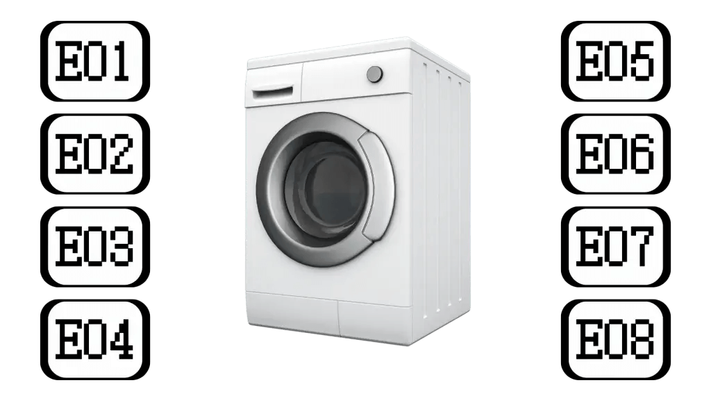 Lỗi E4 Máy Giặt Aqua Cửa Ngang